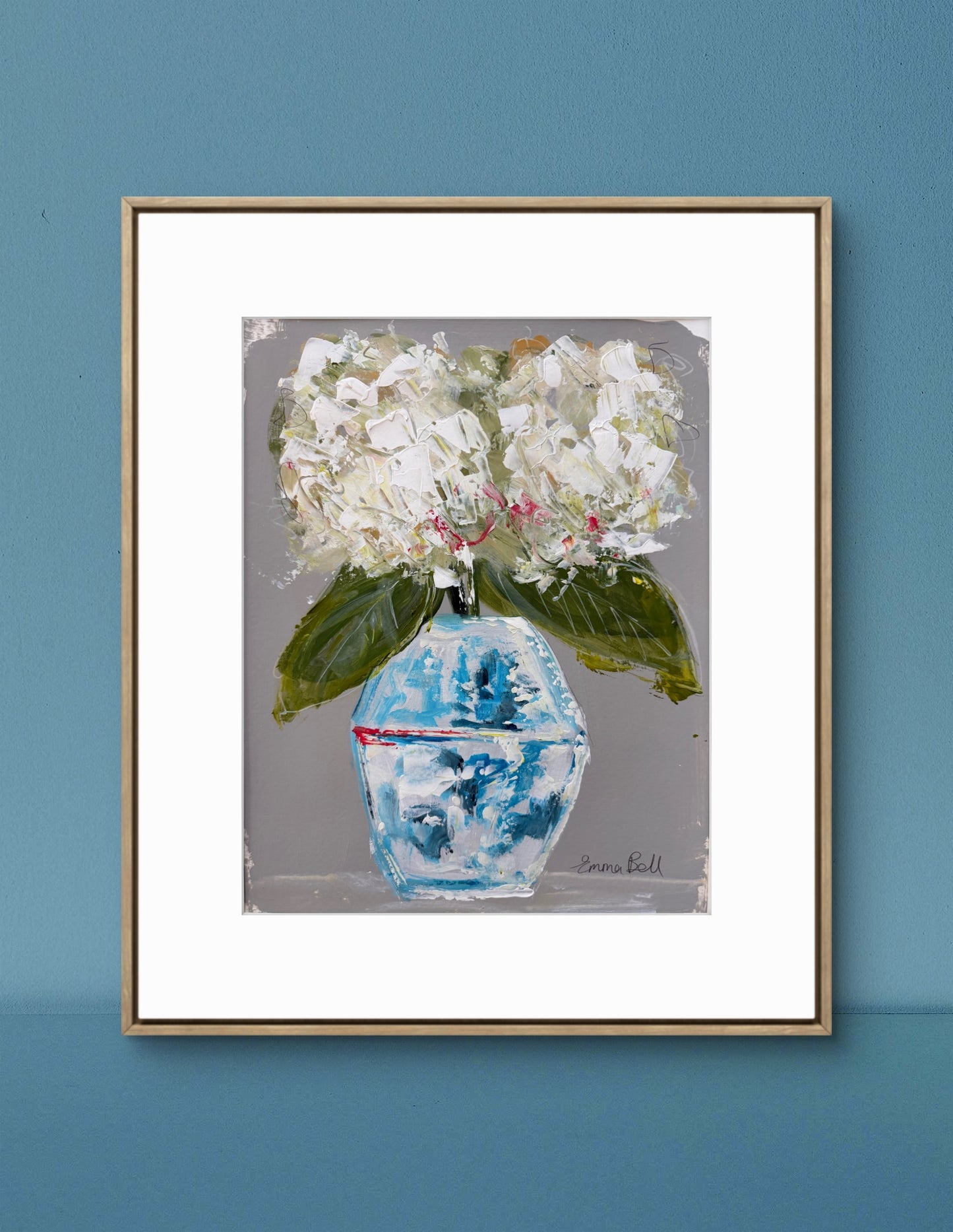 Chinese vase 11x14