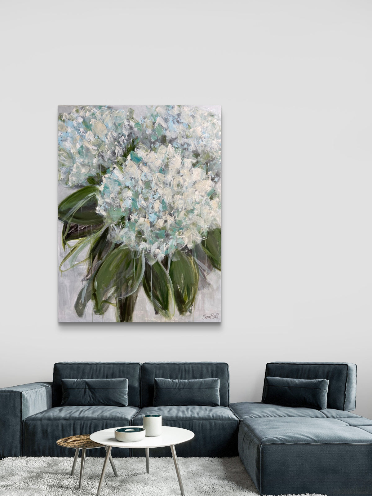 Aqua Hydrangeas