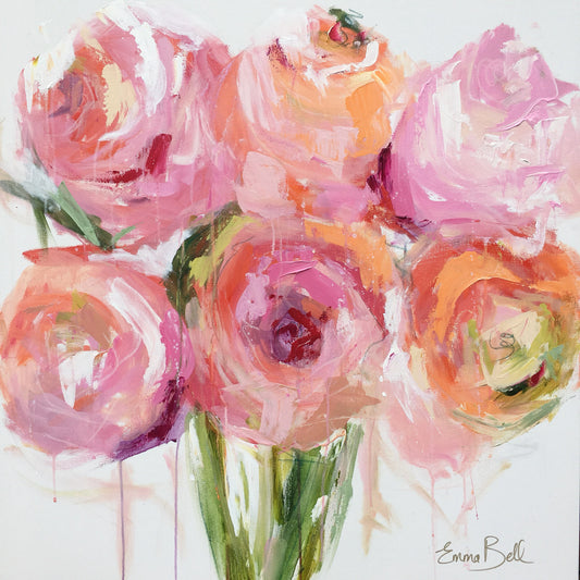 Pink Peonies I