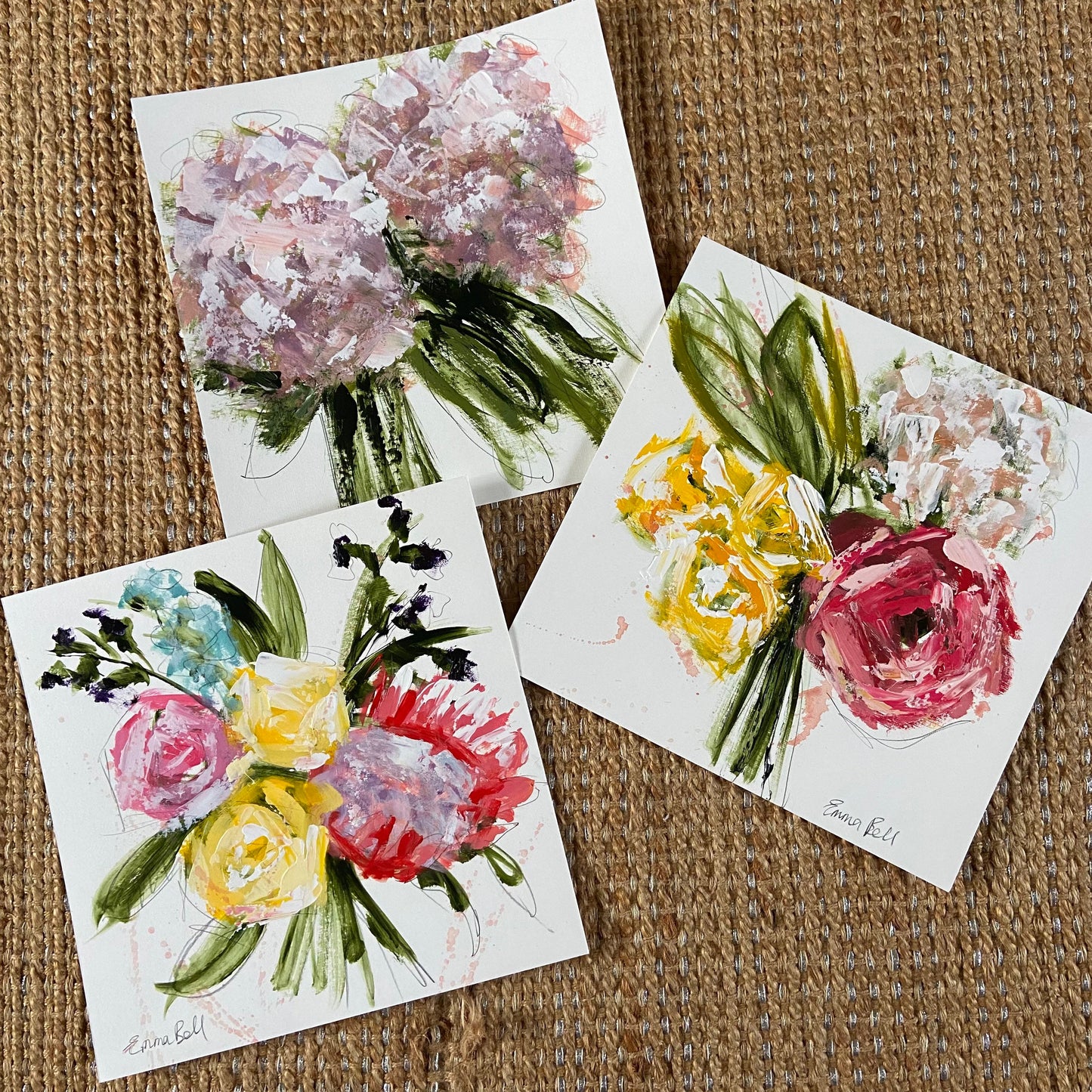 Small floral painting