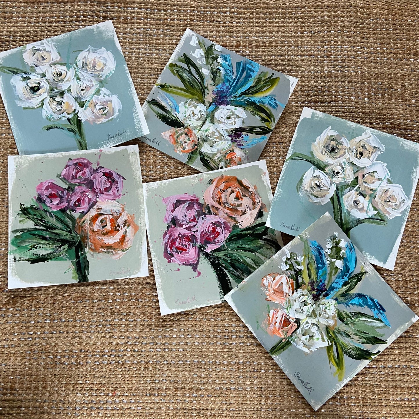 Small floral painting