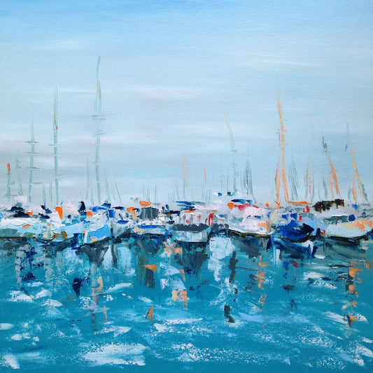 Resting in the harbor